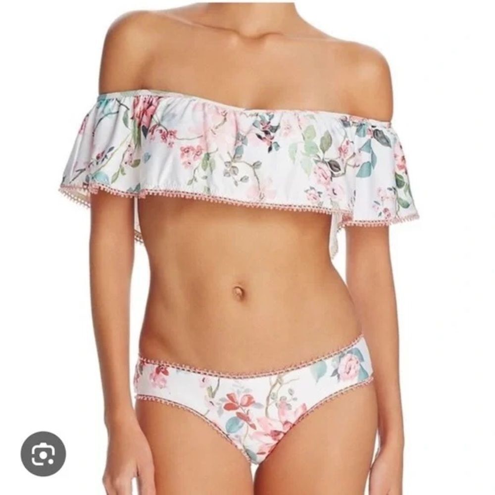 Isabella Rose Osaka Bondi Swim Bikini Bottom in Pink